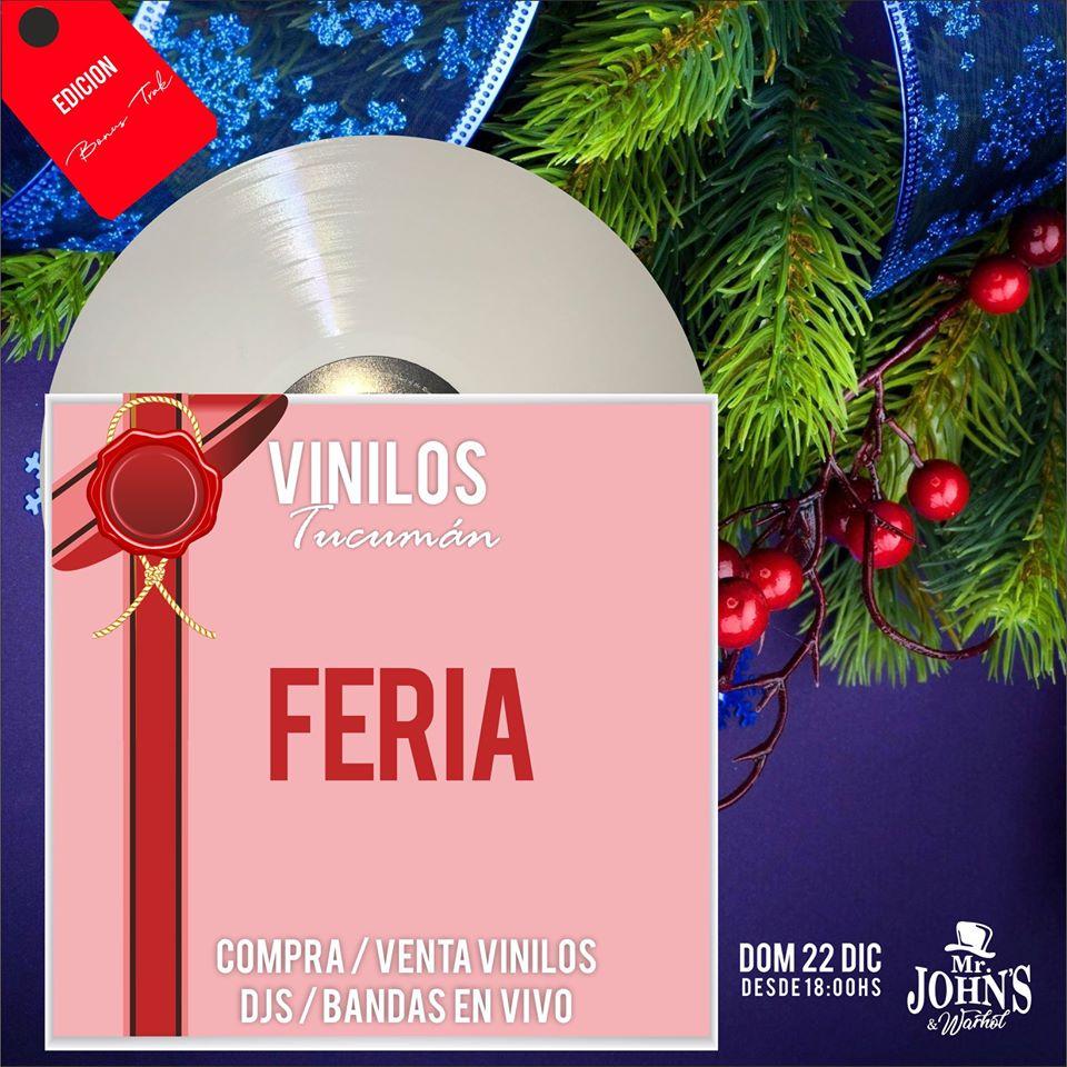 ¿Estás buscando ese disco para las fiestas? Se viene un bonus track de la Feria de Vinilos en Tucumán