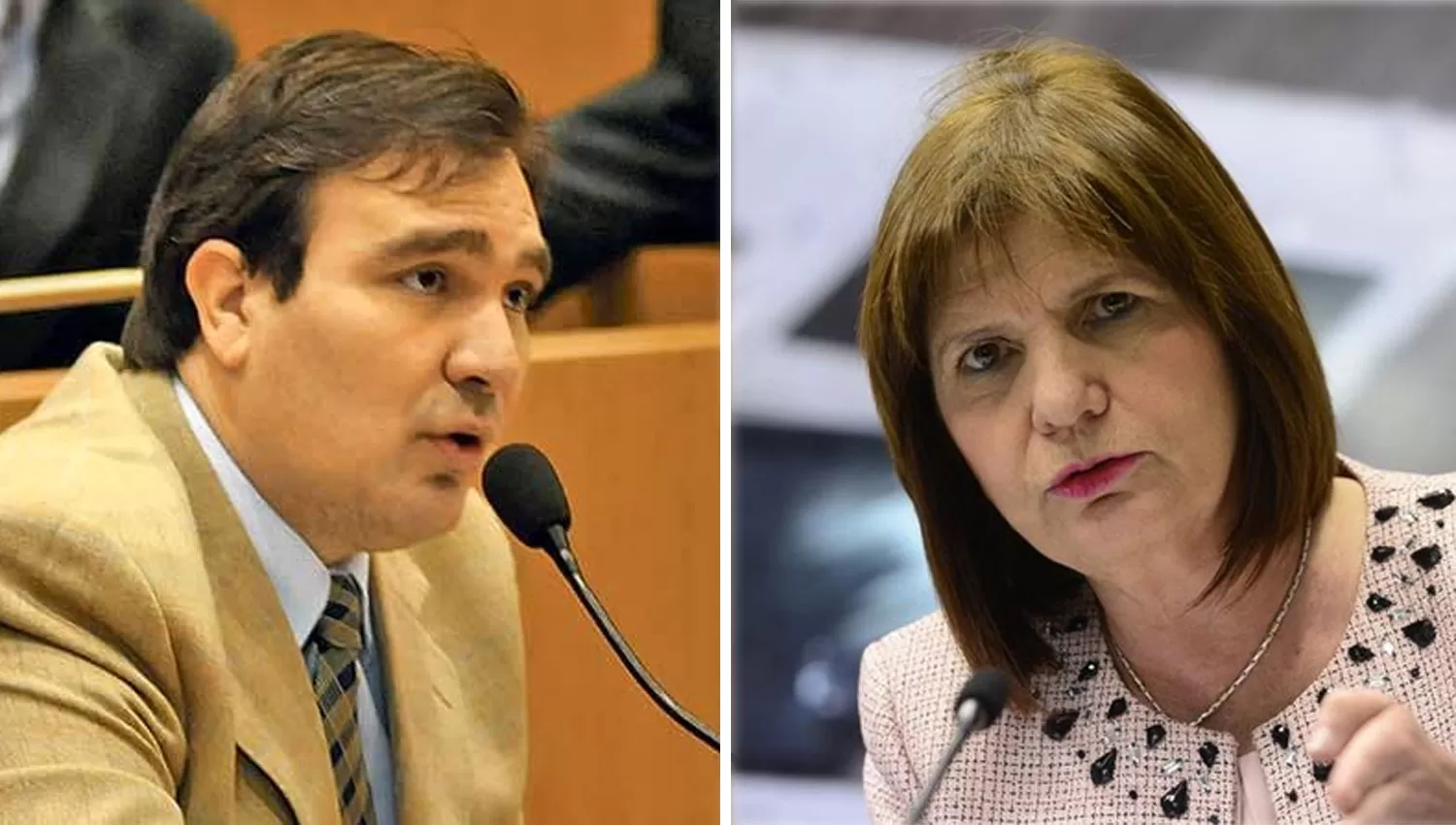 Javier Morof y Patricia Bullrich