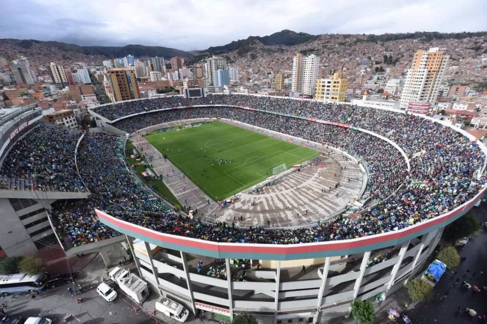 ESCENARIO CONOCIDO I. Atlético ganó en el “Hernando Siles” de La Paz, en 2018.