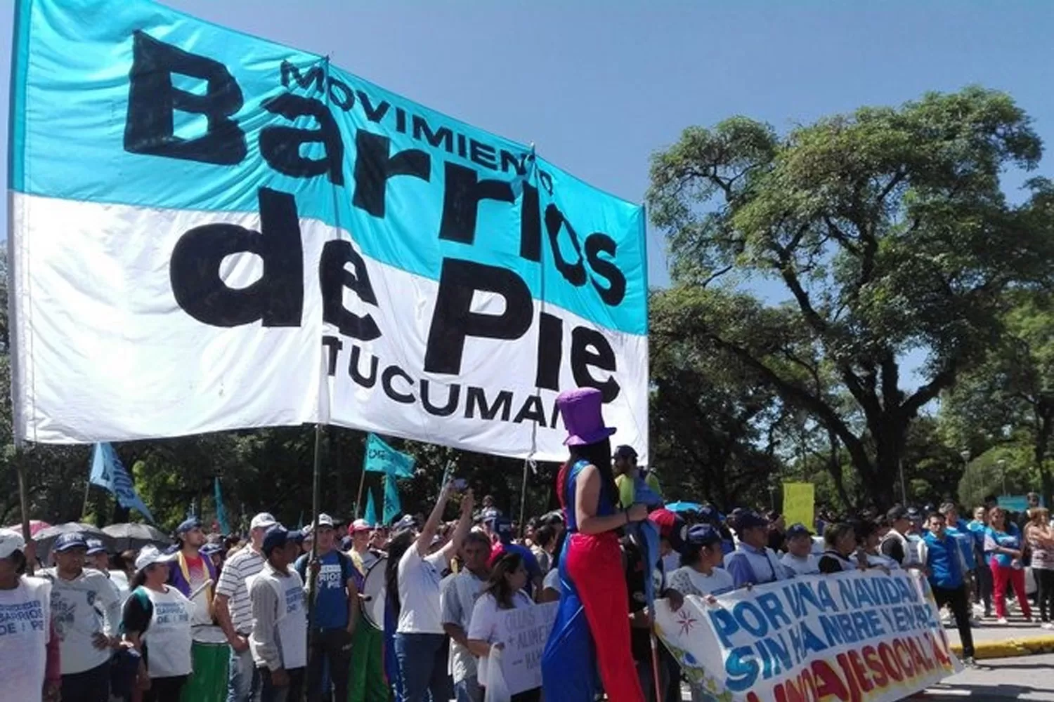 BARRIOS DE PIE. Analizan movilizarse en los próximos días.