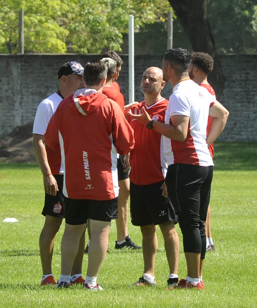 CAUTOS. El cuerpo técnico se tomará su tiempo para completar la lista de refuerzos.  la gaceta / foto de ANTONIO FERRONI