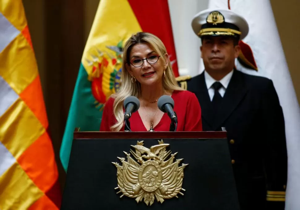 Jeanine Áñez. REUTERS 