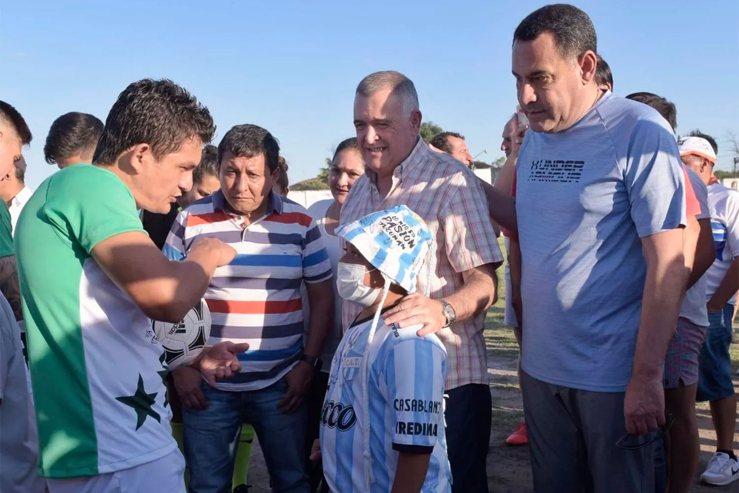 Jaldo acompañó al Pulguita Rodríguez en el Juego de las Estrellas