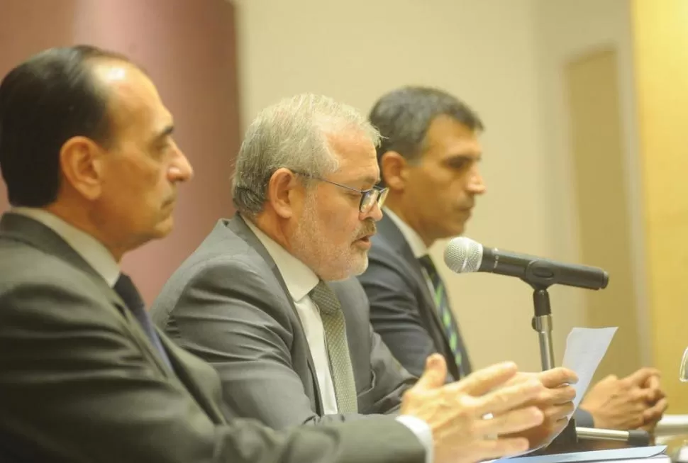 PRESIDENTE DEL COLEGIO DE ABOGADOS. Billone en una foto de archivo. la gaceta / foto de Antonio Ferroni