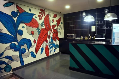 Los murales se incorporan  al diseño de interiores
