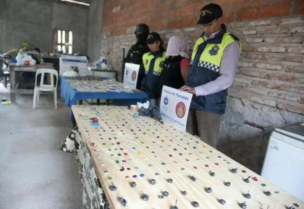 A PEQUEÑA ESCALA. La ley contra los dealers permitirá que la Justicia provincial actúe en casos por drogas.  