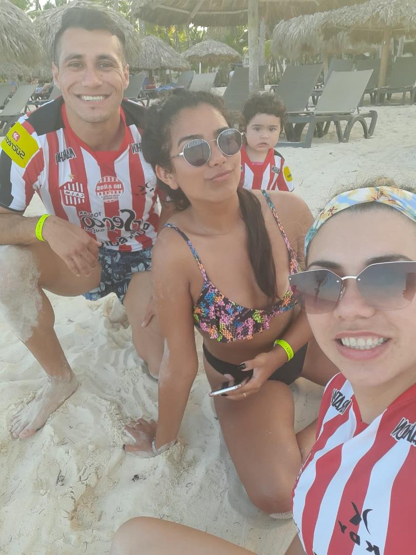 FELICES. Los Rodríguez disfrutaron con todo las espectaculares vacaciones.