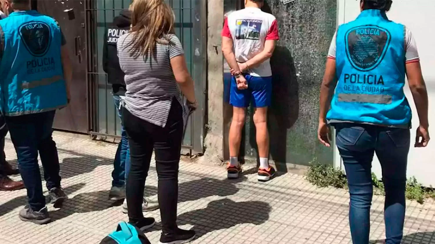 PRESO. Filippa fue detenido por la Policía de la Ciudad de Buenos Aires.