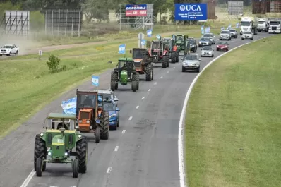 Con un tractorazo, el campo empieza a movilizarse contra las retenciones