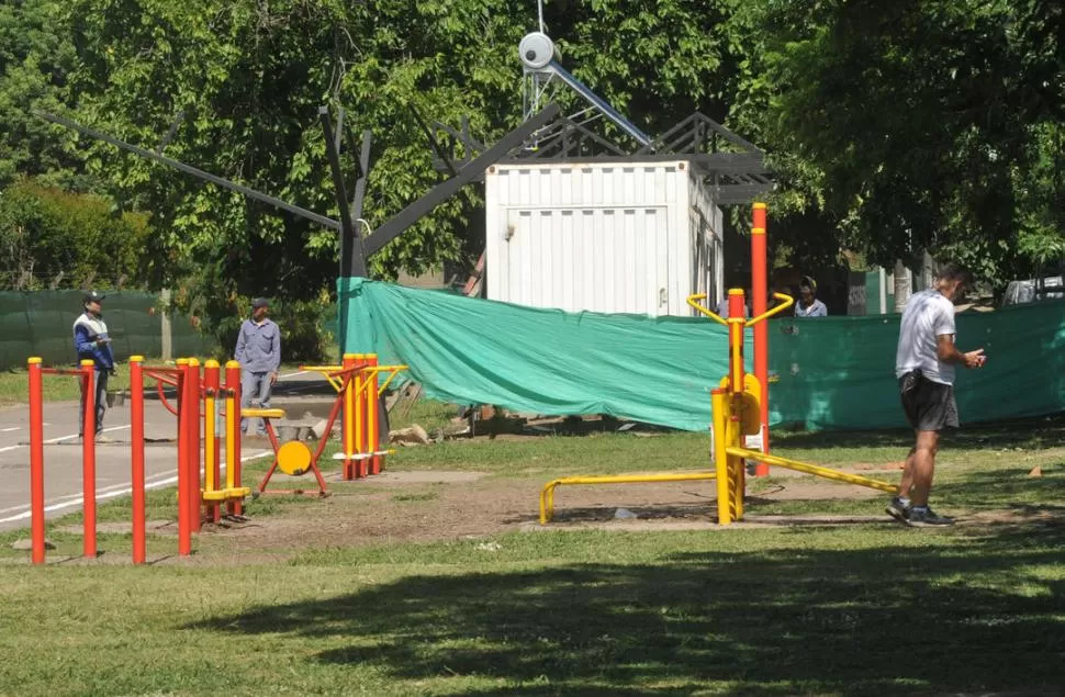 INSTALACIÓN. El local funcionará en un contenedor de cargas reciclado. LA GACETA / FOTO DE ANTONIO FERRONI