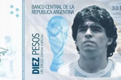 Proponen billetes de Maradona para cambiarlos por dólares