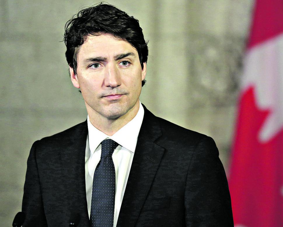 TRUDEAU. El primer ministro fue blanco de la ira del estadounidense.   