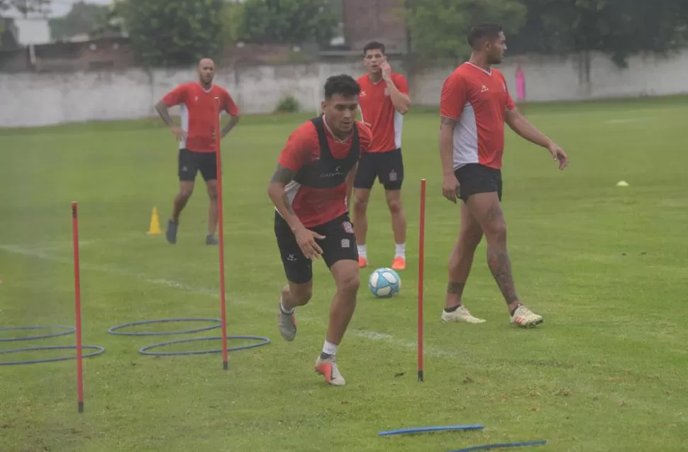 QUIERE MÁS. Diarte aspira a seguir creciendo en su juego y a que San Martín pueda recuperar su lugar en la Superliga. la gaceta / foto de franco vera (archivo)