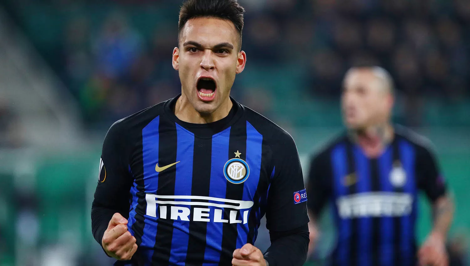 Lautaro Martínez convirtió cinco goles en seis partidos en la Champions. (ARCHIVO)