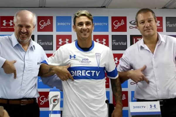 Fernando Zampedri fue presentado como nuevo refuerzo de Universidad Católica