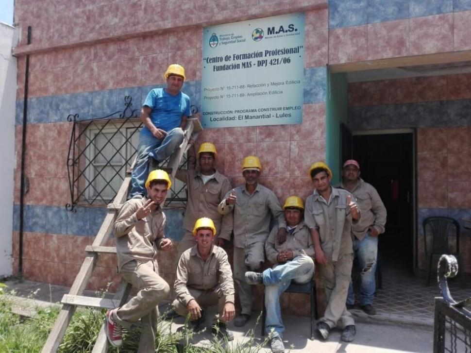 CONSTRUCCIÓN. Levantan el futuro centro de formación profesional.