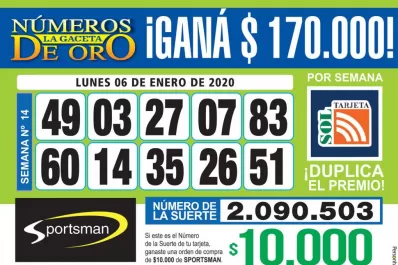 Los Números de Oro de LA GACETA