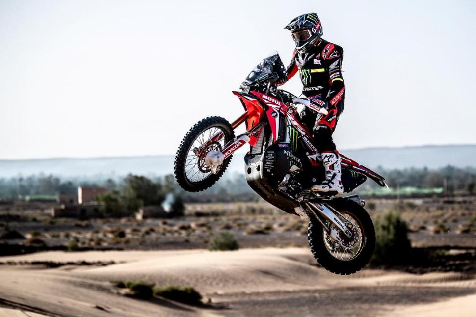 AL ACECHO. Kevin Benavides marcó el cuarto mejor tiempo en Motos. corsa 