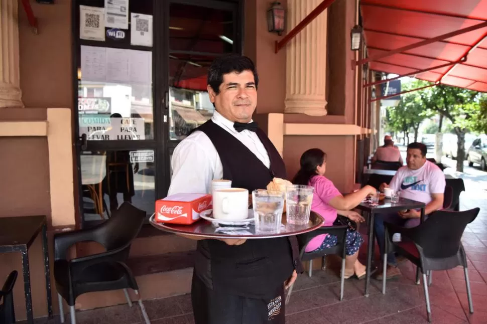 PUNTA EN BLANCO. Pedido en mano, presto para servir. la gaceta / foto de inés quinteros orio