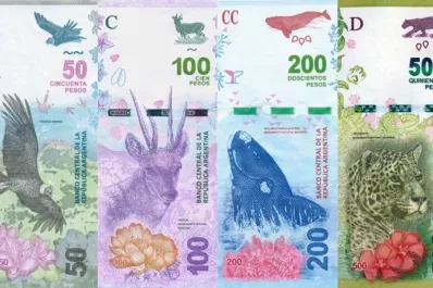 Billetes: hay fecha para la desaparición de los animales