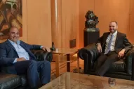 Guzmán recibió a Manzur y hablaron de inversiones