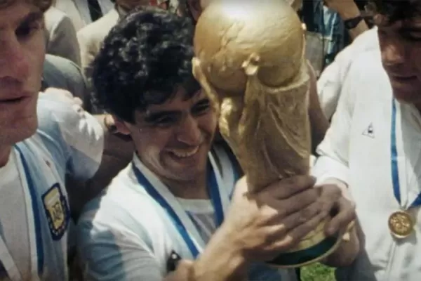 Postulan el documental sobre Maradona