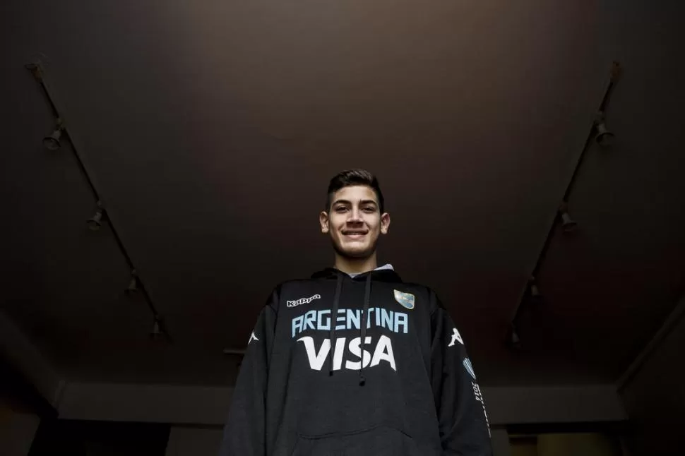 ACCIÓN. Allende surgió en Central Córdoba y hoy juega en Quimsa. Sumar minutos en la Liga Nacional es otra de sus metas. la gaceta / FOTO DE JORGE OLMOS SGROSSO (archivo) 