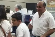 Manzur se tomó vacaciones y partió rumbo a las playas del Caribe