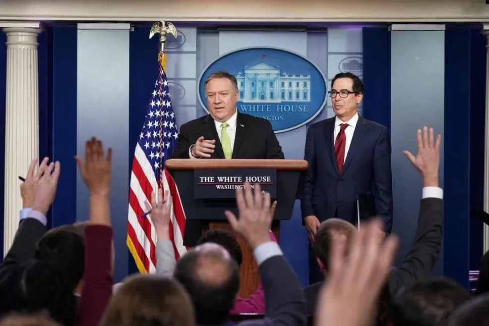 “VENEZUELA SE ENFRENTA A UNA ENCRUCIJADA”. Pompeo impulsa elecciones presidenciales sin proscripciones para la presidencia del país caribeño. reuters