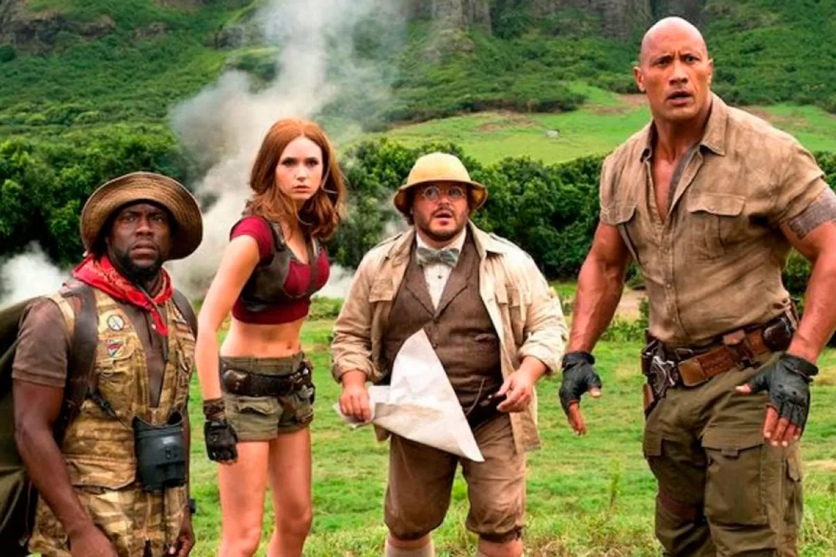 JUMANJI EL SIGUIENTE NIVEL. LA PODÉS VER EN TODOS LOS CINES DE LA CARTELERA.