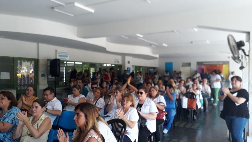 ASAMBLEA. Se realizó en el hospital del Niño Jesús.