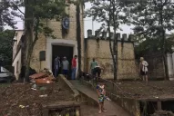 El día después de la tormenta: la comisaría del Marti Coll quedó en estado deplorable