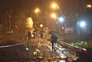 La tormenta causó daños, miedo y puso a todos en alerta