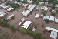 El después de las inundaciones: así se vieron desde un helicóptero las zonas afectadas en Tucumán