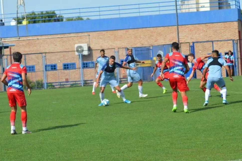 CONFIANZA. Por sus buenos rendimientos, Cristian Erbes es una fija en el 11. 