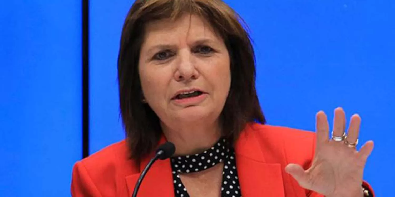 PATRICIA BULLRICH. Presidenta del PRO y ex ministra de seguridad de la Nación. Foto de Archivo.