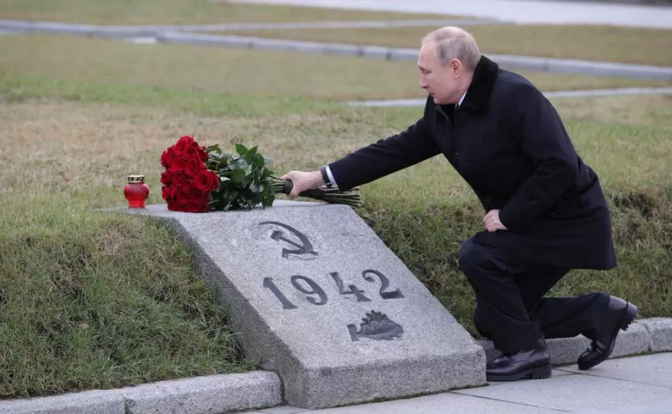 “SUCIAS BOCAS”. El presidente de Rusia criticó a quienes relativizan el papel de la extinta Unión Soviética durante la Segunda Guerra Mundial. reuters