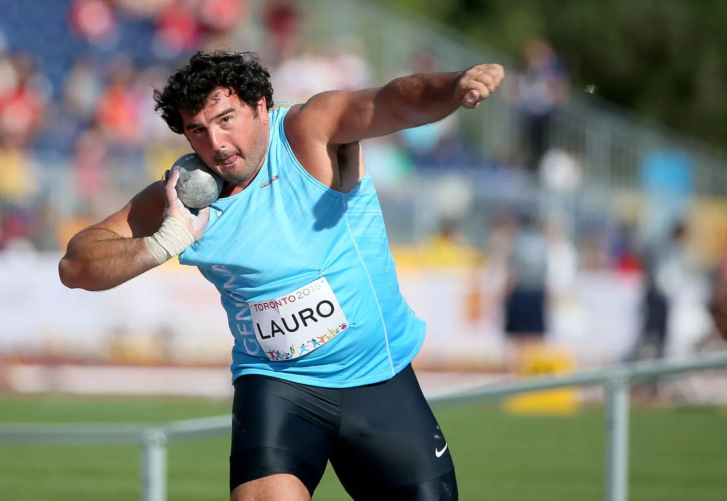 PURA POTENCIA. Lauro fue uno de los grandes atletas argentinos. TÉLAM