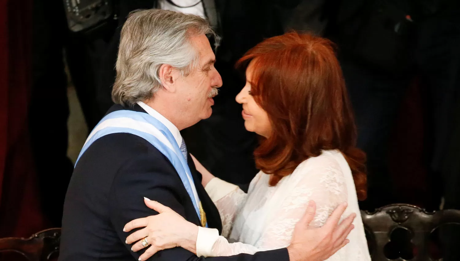 Alberto Fernández y Cristina Fernández