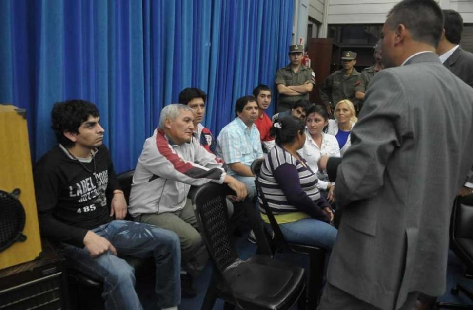 CONDENADOS. Varios miembros del clan Toro después de haber sido condenados por la Justicia Federal por comercialización de drogas.