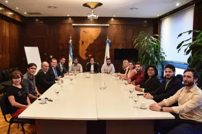 Dip fue recibido por la directora ejecutiva del PAMI