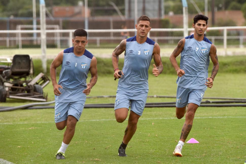 TRABAJO APARTE II. Bianchi se entrenó con Abel Bustos (foto) e Isa Luna.