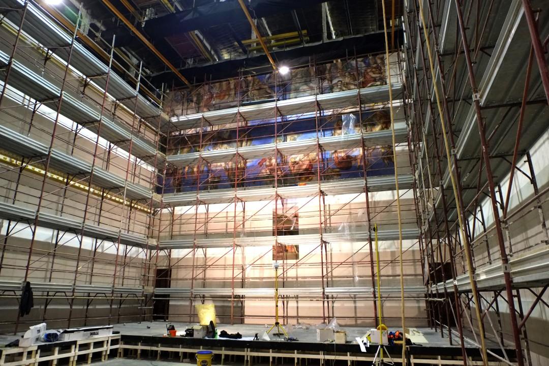 Dentro de los estudios Cinecitta en Roma (Netflix) 