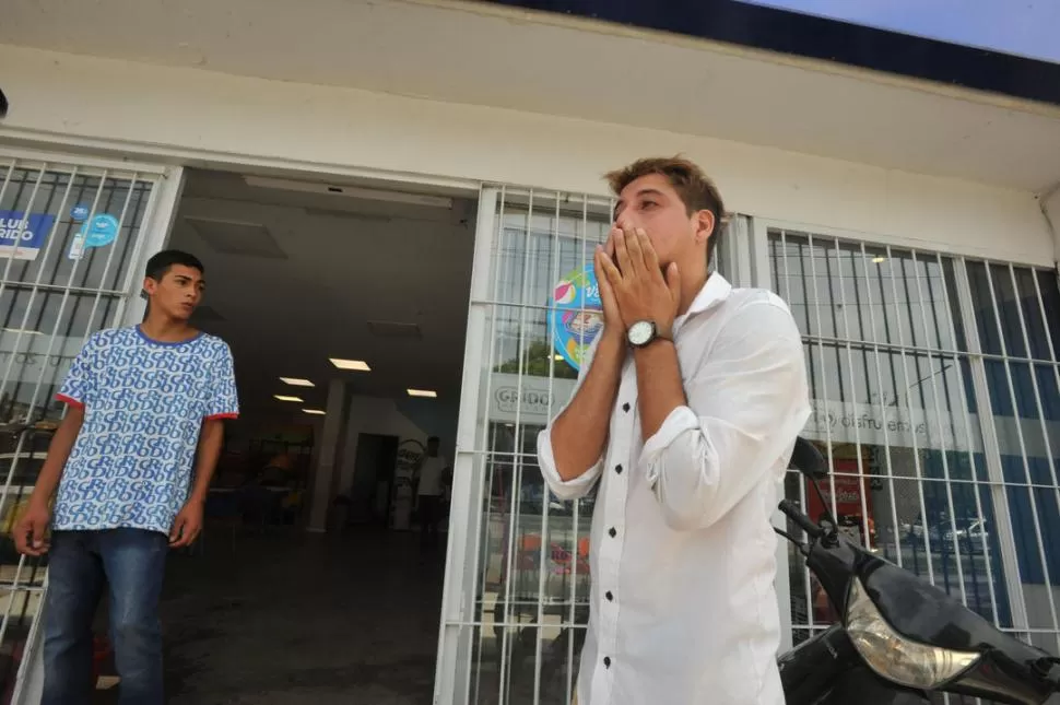 DESCONSUELO. El supervisor Luciano Lobo cuenta que nadie sabía que iría y que llegó en el peor momento. la gaceta /  fotos de ANTONIO FERRONI  