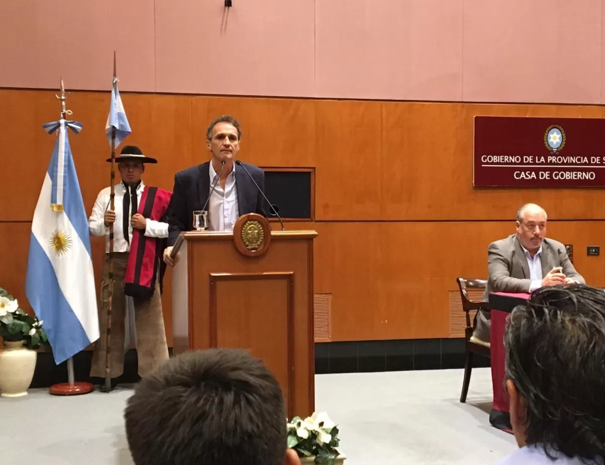 El ministro de Obras Públicas, Gabriel Katopodis