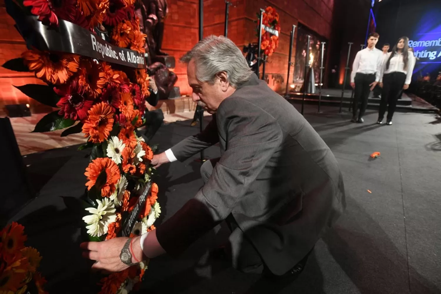 EN ISRAEL. El Presidente participó del Foro Internacional por la Conmemoración del Holocausto.