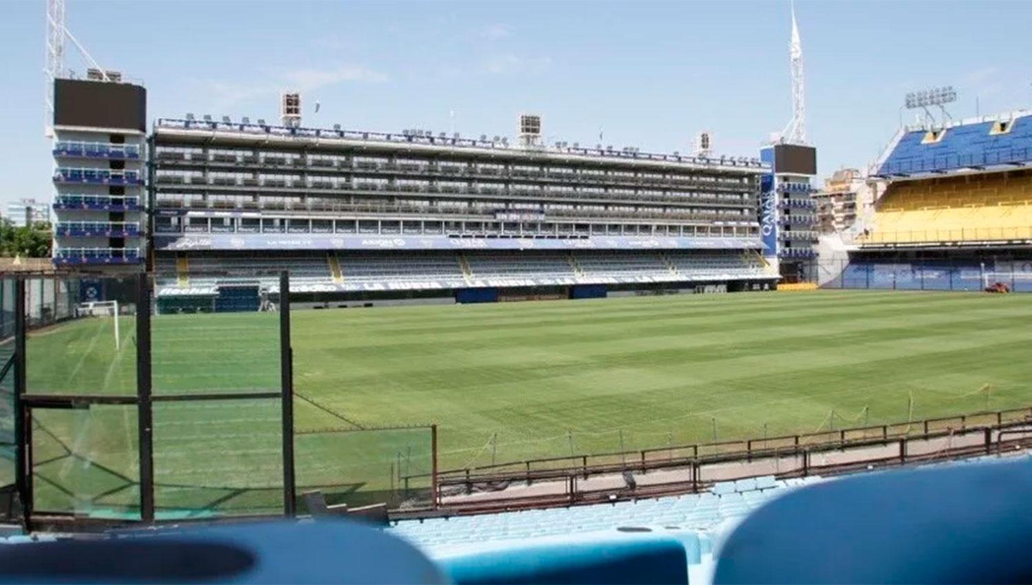 Una pinturita: así luce la renovada Bombonera