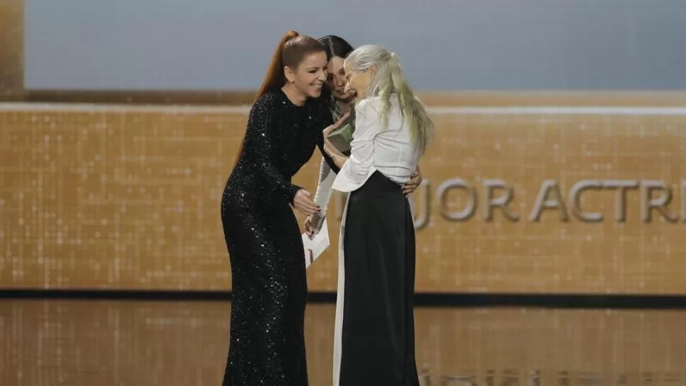 VEJEZ Y PLENITUD. Benedicta Sánchez ganó el Goya como actriz revelación. 