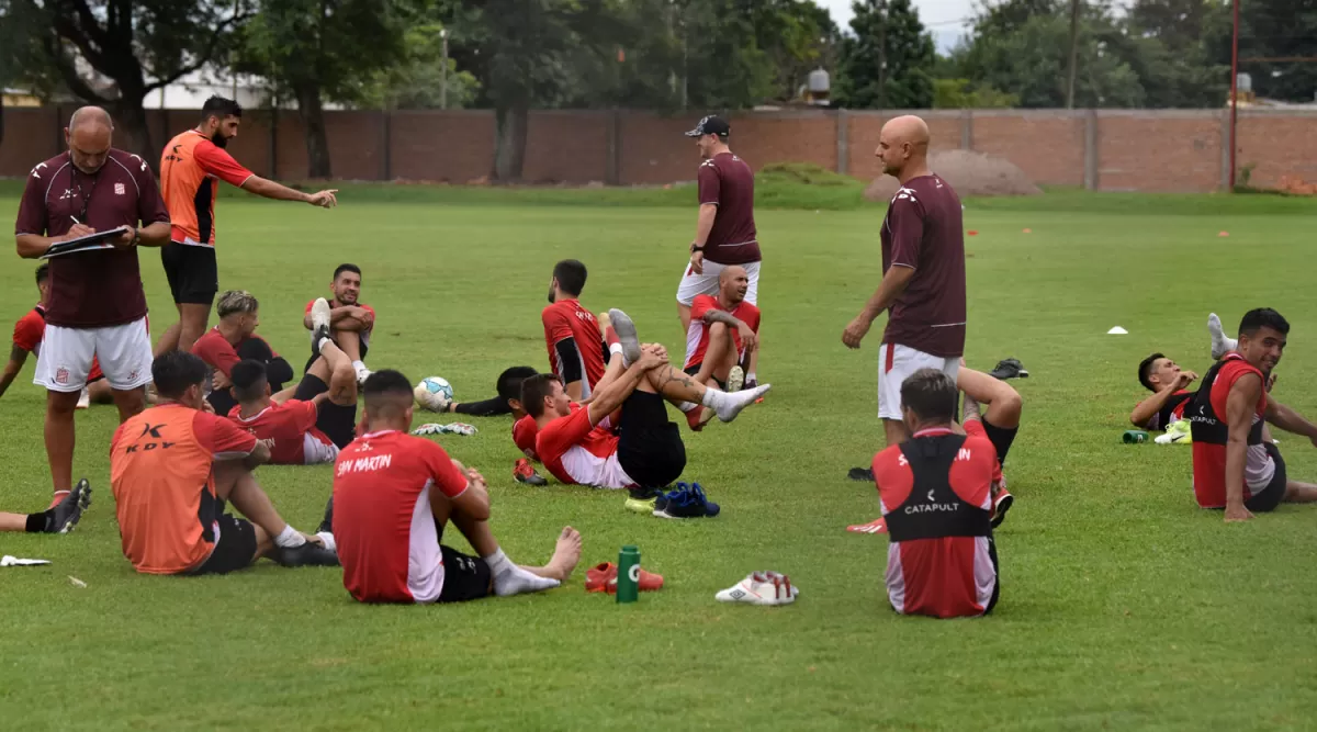 A PUNTO. Los entrenadores esperan que el equipo sume minutos antes de regresar a la competencia.