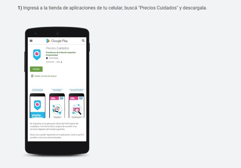 Cómo utilizar en Tucumán la app Precios Cuidados: recomendaciones